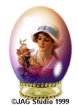 Garden's Fragrance Glass Egg