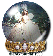 Glenda the Good Witch Glass Ball